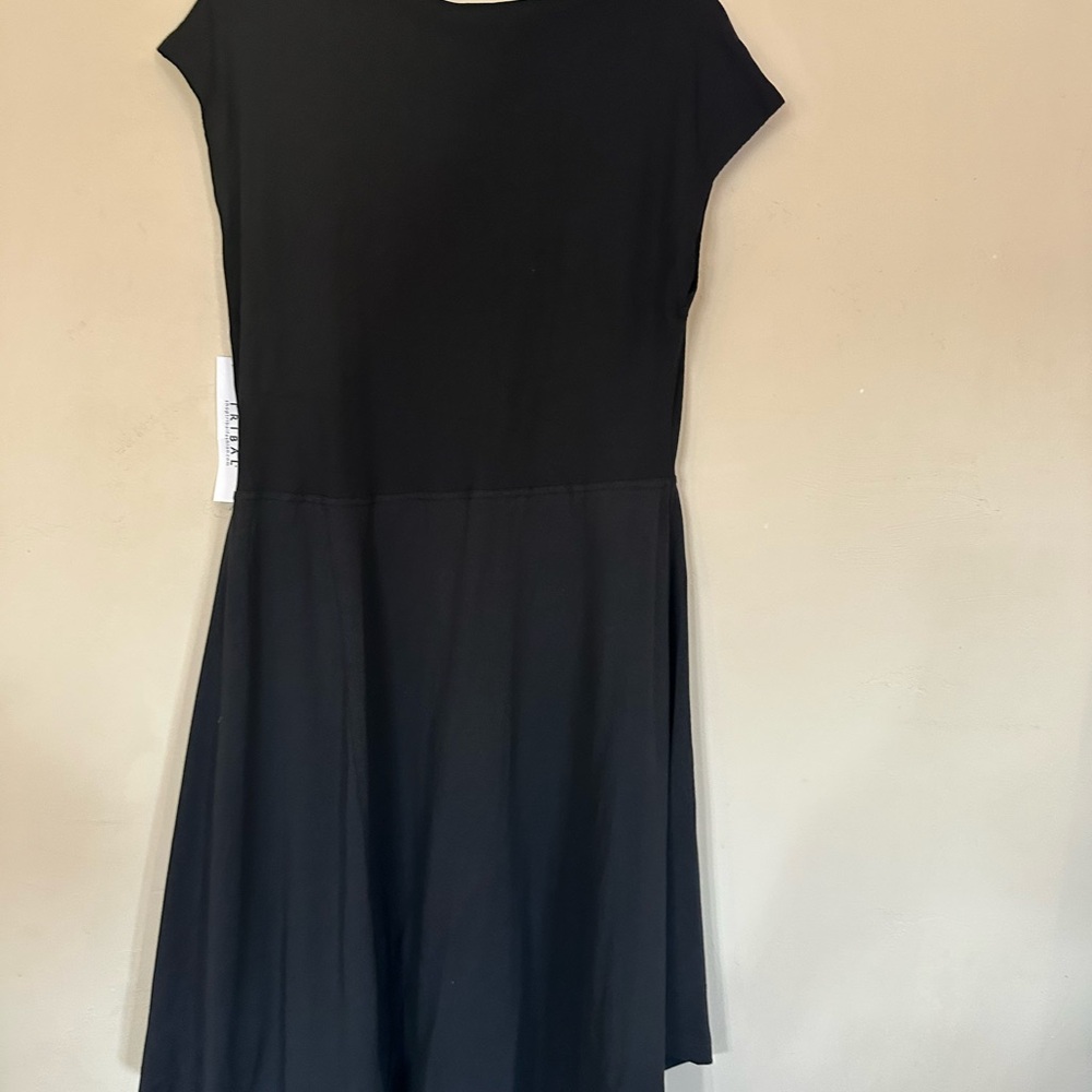 Tribal‎ Black Midi Dress - Picture 3 of 8